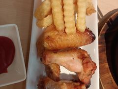 酥香薯条鸡翅-避风塘(宝山万达店)