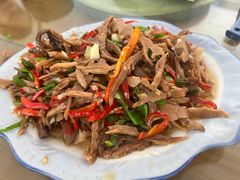 腊肉炒笋-途中饭店(开化店)
