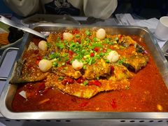 荔枝香辣清江鱼-鱼酷活鱼烤鱼(昆明路店)