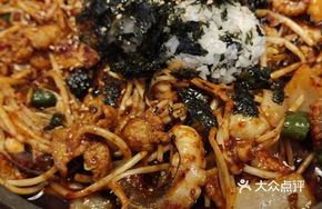 Spicy Stir-Fried Octopus and Pork Belly Pot