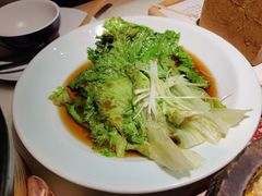 白灼生菜-绿茶餐厅(青岛城阳万象汇店)