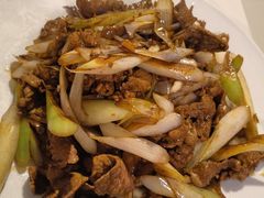 葱爆羊肉-新月斋(豆瓣胡同店)