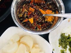 现炸辣椒油-情忆草原涮肉馆