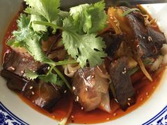 凉皮拌牛肉-旺顺阁鱼头泡饼(小红门店)