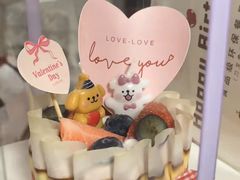 -芒果与甜纯动物奶油蛋糕&甜品台定制