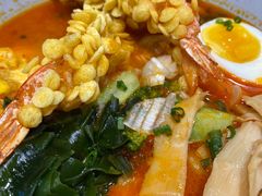 炸南美大虾地狱乌冬面套餐-池奈·日式咖喱蛋包饭(赛高店)