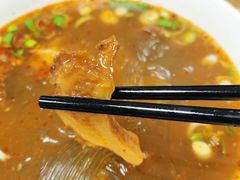 牛杂粉丝汤-草桥清真牛肉锅贴扁食店