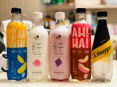 喜茶白桃味气泡水-全家便利店(四平路六店)