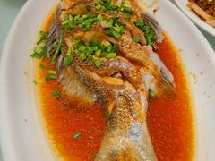 葱油铜盆鱼-洲晓鲜·舟山海鲜大排档(朱家尖风景区店)