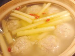 蒲菜肉丸-芳芳私房菜·精做淮扬菜(承德路店)