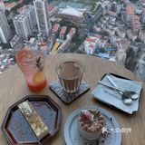 人均30打卡双子塔55F高空下午茶🌅