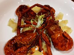干煎美极罗氏虾-猪肉婆私房菜(华侨城店)