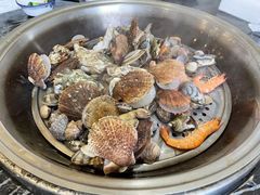 大锅蒸海鲜-东海渔村海鲜码头大排档