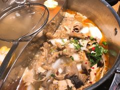 鲜牛杂鸳鸯锅-左庭右院鲜牛肉火锅(南通CBD大有境店)