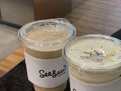 彩云焙茶拿铁-Seesaw Coffee(环贸iapm店)