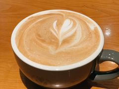 香草拿铁-秘密花园咖啡店(东方银座广场店)