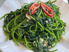 薯叶（椒丝腐乳炒）-阿四台山黄鳝饭(东门店)