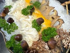 蔬菜菌菇大拼-乔先生涮肉·鲜活牛羊肉火锅(塘沽店)