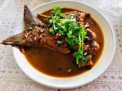 红烧划水-天乐农家鱼头王(天目湖店)