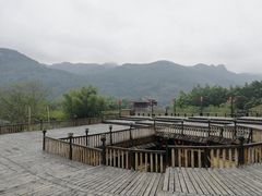 -天门沟九州驿站树上汤泉