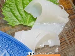 鱿鱼刺身-桂马·日本料理·海胆·海鲜饭·酒场(民主广场店)
