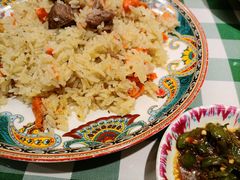 新疆抓饭-新疆巴州金丝特餐厅(大钟寺店)