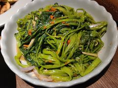 马拉盏炒通菜-大头虾越式风味餐厅(光明广场店)