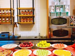 自助取餐区-亚龙湾希尔顿自助餐厅·海鲜·烧烤·沙滩BBQ·现场乐队