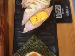 炙烧三文鱼四味-万岁寿司(万国店)