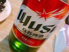 乌苏啤酒-玫瑰红烤羊排(北新桥三条店)