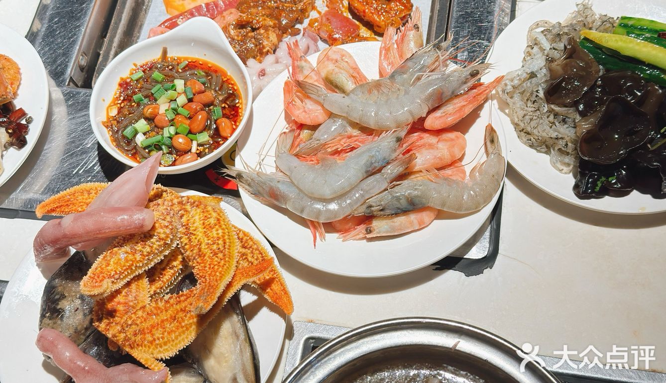 外滩附近超人气自助烤涮城