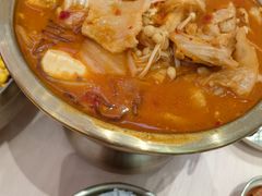五花肉泡菜锅-稻百鲜·拌饭·朝鲜族石锅菜(祈福缤纷世界店)