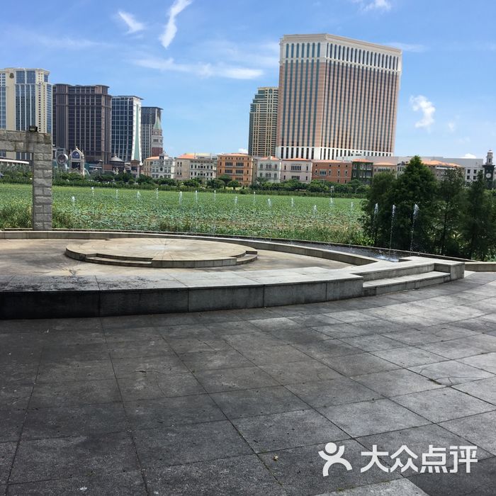 龙环葡韵人工湖湿地