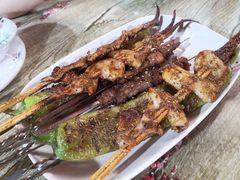烤羊肉串-胖子烧烤海鲜(亲贤北街店)