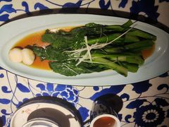 油淋脆菜心-绿茶餐厅(乐峰广场店)