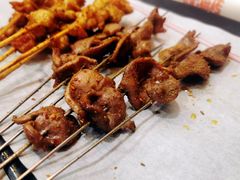 烤鸡胗-宝记烧烤·碳锅羊肉·羊蝎子火锅·夜食社(文体路创始店)