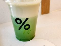 燕麦抹茶拿铁-% Arabica阿拉比卡咖啡烘焙工坊