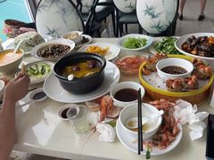 -七的湖·晚芳亭·阳澄湖农家菜·大闸蟹(莲花岛店)