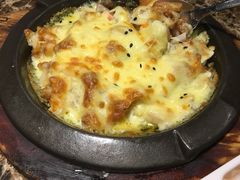 烤鸡爱上芝士-猪啊牛呀羊啊铜盘烤肉(正大广场店)