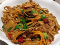 三层肉炒建瓯笋芽-四道菜·福建菜馆(新街口金鹰店)