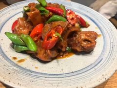 辣炒秘制滷猪蹄-静一餐厅·湖北菜(前门创始店)