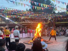 -摩梭传统篝火晚会