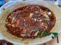 水煮肉片-雨田饭店