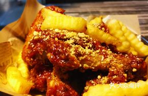 Spicy Sauce Fried Chicken