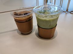 黑砖拿铁-dotcom coffee古点咖啡(致真大厦店)