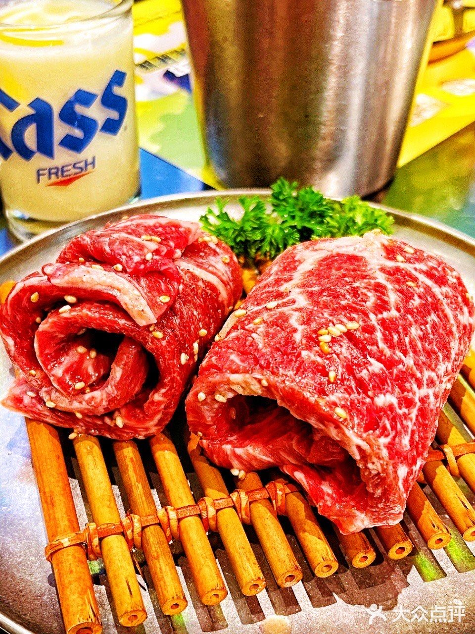 央妈推荐的烤肉！大叹号终于吃上啦！