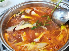 -苗岭鱼乡贵州凯里红酸汤鱼火锅