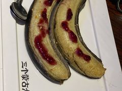 烤香蕉-三个蒙古大叔羊肉串(大宁店)