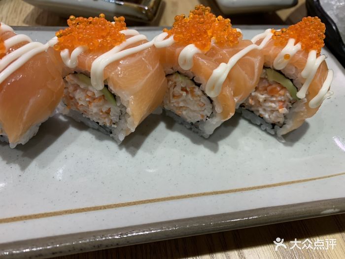 森久日式料理(东航云锦天地店)三文鱼梦幻卷图片 - 第143张