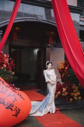 -桃子造型婚纱礼服(凤起广场店)